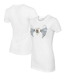 San Diego Padres Tiny Turnip Women's Angel Wings T-Shirt Discount