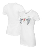 Texas Rangers Tiny Turnip Women's Angel Wings T-Shirt Online