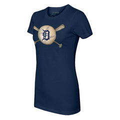 Detroit Tigers Tiny Turnip Women's Baseball Cross Bats T-Shirt Discount