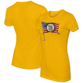 San Diego Padres Tiny Turnip Women's Baseball Flag T-Shirt Near Me