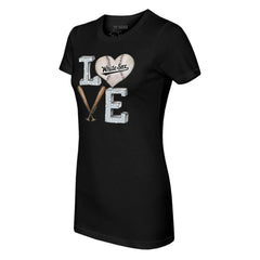 Chicago White Sox Tiny Turnip Women's Baseball Love T-Shirt Sale