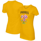 San Diego Padres Tiny Turnip Women's Blooming Baseballs T-Shirt Near Me