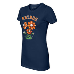Houston Astros Tiny Turnip Women's Blooming Baseballs T-Shirt Near Me