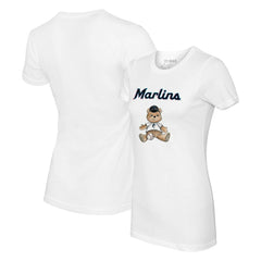 Miami Marlins Tiny Turnip Women's Teddy Boy T-Shirt Sale