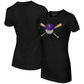 Colorado Rockies Tiny Turnip Women's Hat Crossbats T-Shirt for sale