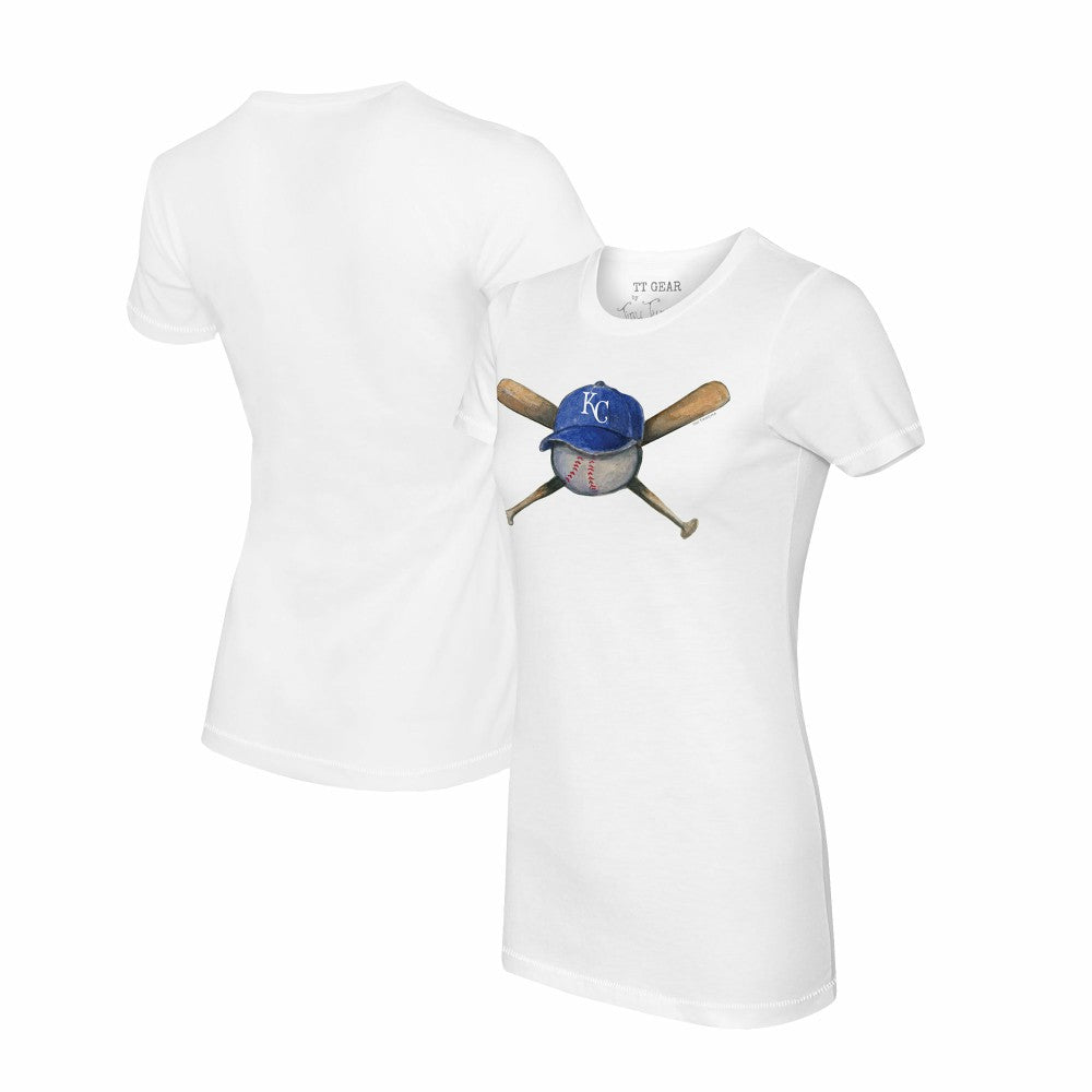 Kansas City Royals Tiny Turnip Women's Hat Crossbats T-Shirt Near Me