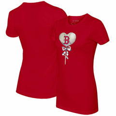 Boston Red Sox Tiny Turnip Women's Heart Lolly T-Shirt for sale