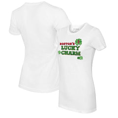 Boston Red Sox Tiny Turnip Women's Lucky Charm T-Shirt for sale
