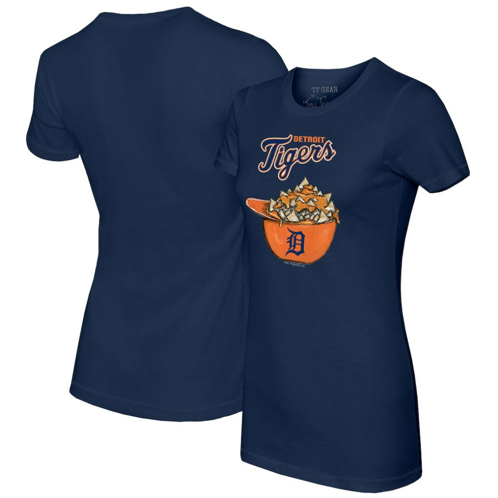 Detroit Tigers Tiny Turnip Women's Nacho Helmet T-Shirt Outlet