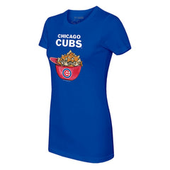 Chicago Cubs Tiny Turnip Women's Nacho Helmet T-Shirt Discount