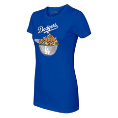Los Angeles Dodgers Tiny Turnip Women's Nacho Helmet T-Shirt Near Me