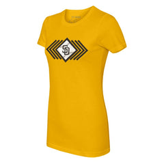San Diego Padres Tiny Turnip Women's Prism Arrows T-Shirt Outlet