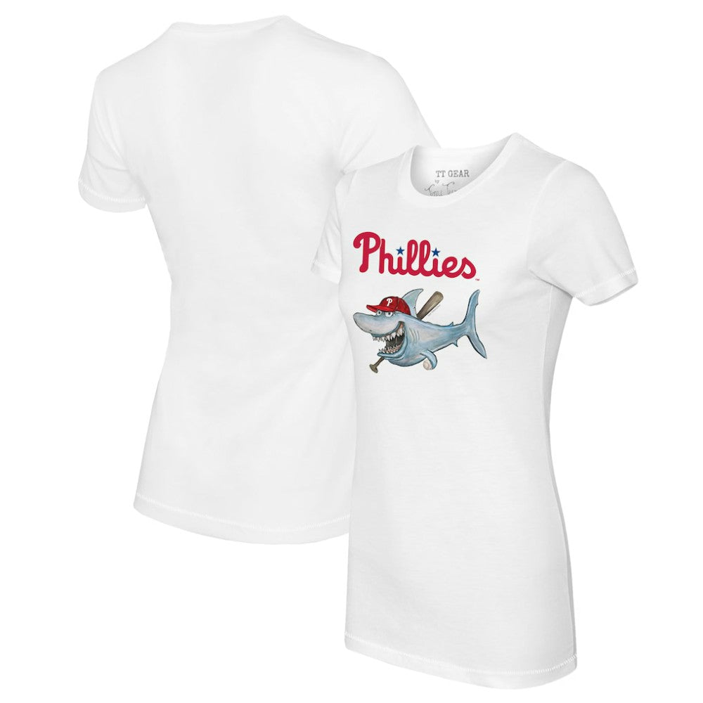 Philadelphia Phillies Tiny Turnip Women's Shark Logo T-Shirt for sale