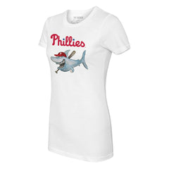 Philadelphia Phillies Tiny Turnip Women's Shark Logo T-Shirt for sale