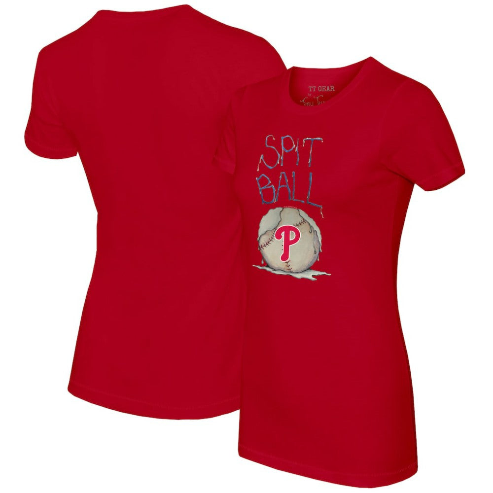 Philadelphia Phillies Tiny Turnip Women's Spit Ball T-Shirt Sale