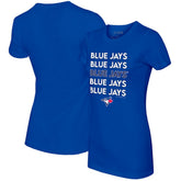 Toronto Blue Jays Tiny Turnip Women's Stacked T-Shirt Near Me