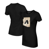 Arizona Diamondbacks Tiny Turnip Women's State Outline T-Shirt Online
