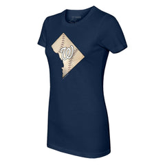 Washington Nationals Tiny Turnip Women's State Outline T-Shirt Discount