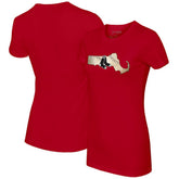 Boston Red Sox Tiny Turnip Women's State Outline T-Shirt Online