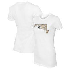 Baltimore Orioles Tiny Turnip Women's State Outline T-Shirt Discount