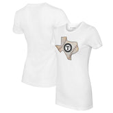 Texas Rangers Tiny Turnip Women's State Outline T-Shirt Discount