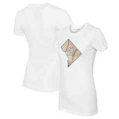 Washington Nationals Tiny Turnip Women's State Outline T-Shirt Online