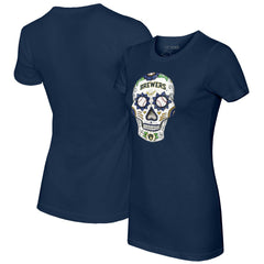 Milwaukee Brewers Tiny Turnip Women's Sugar Skull T-Shirt Near Me