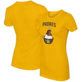 San Diego Padres Tiny Turnip Women's Sundae Helmet T-Shirt Discount
