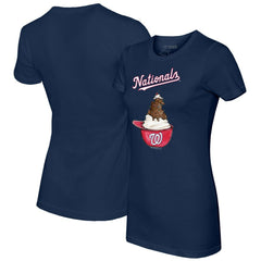 Washington Nationals Tiny Turnip Women's Sundae Helmet T-Shirt Discount