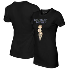 Colorado Rockies Tiny Turnip Women's Triple Scoop T-Shirt Outlet