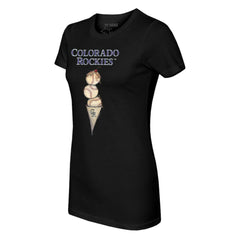 Colorado Rockies Tiny Turnip Women's Triple Scoop T-Shirt Outlet
