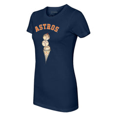 Houston Astros Tiny Turnip Women's Triple Scoop T-Shirt Discount