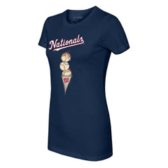 Washington Nationals Tiny Turnip Women's Triple Scoop T-Shirt Near Me