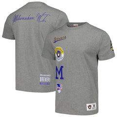 Milwaukee Brewers Mitchell & Ness Cooperstown Collection City Collection T-Shirt Discount