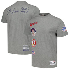 St. Louis Cardinals Mitchell & Ness Cooperstown Collection City Collection T-Shirt for sale