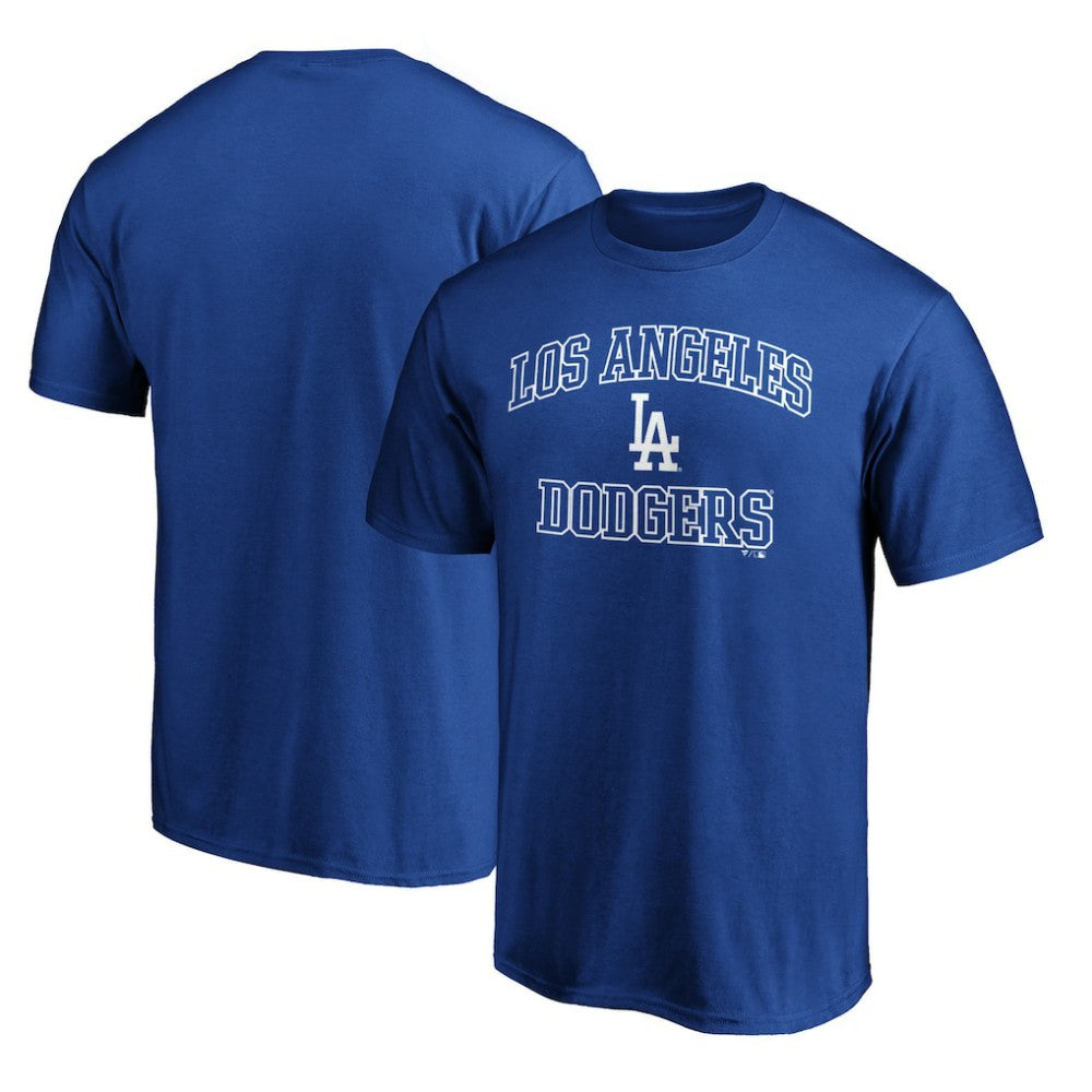 Los Angeles Dodgers Heart & Soul Team Logo T-Shirt Near Me
