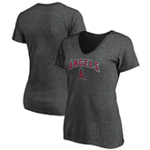 Los Angeles Angels Women's Core Team Lock Up V-Neck T-Shirt Online