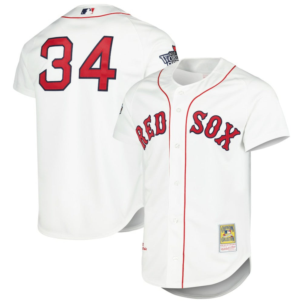 David Ortiz Boston Red Sox Mitchell & Ness Cooperstown Collection Authentic Jersey Discount