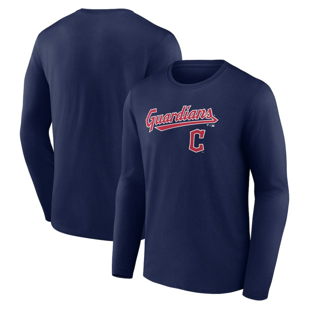 Cleveland Guardians Team Lock Up Long Sleeve T-Shirt for sale