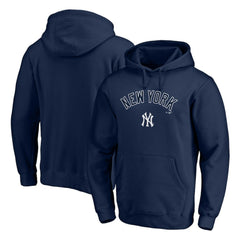 New York Yankees Team Lock Up Wordmark Pullover Hoodie Discount