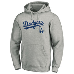 Los Angeles Dodgers Team Lock Up Wordmark Pullover Hoodie Sale