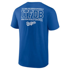 Los Angeles Dodgers Bring It ITFDB T-Shirt for sale