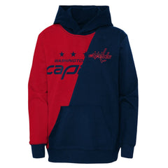 Washington Capitals Preschool Unrivaled Pullover Hoodie - Red/Navy | NHL Lifestyle