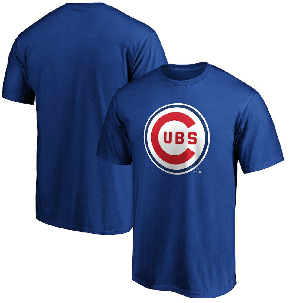 Chicago Cubs Cooperstown Collection Forbes Team Logo T-Shirt Outlet