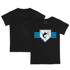 Miami Marlins Tiny Turnip Youth Base Stripe T-Shirt Near Me