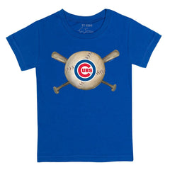 Chicago Cubs Tiny Turnip Youth Baseball Cross Bats T-Shirt Online