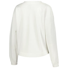 Chicago Bulls Concepts Sport Women's Sunray Notch Neck Long Sleeve Top White