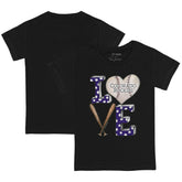 Colorado Rockies Tiny Turnip Youth Baseball Love T-Shirt for sale