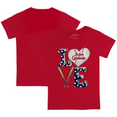 St. Louis Cardinals Tiny Turnip Youth Baseball Love T-Shirt Outlet