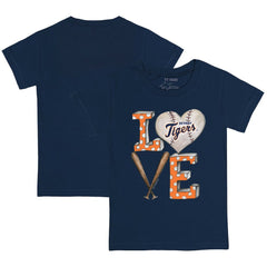 Detroit Tigers Tiny Turnip Youth Baseball Love T-Shirt Online